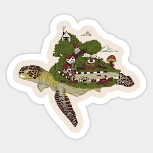 TURTLE ISLAND Sticker